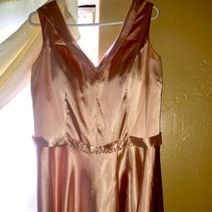 Pink Maid of honor dress